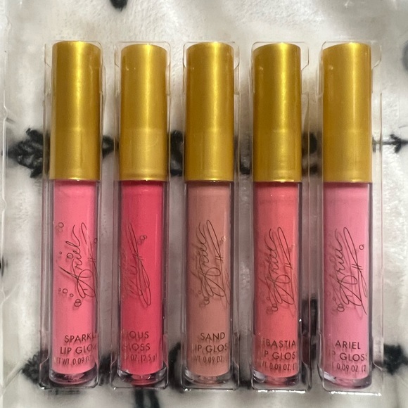 ARIEL Disney Princess 5 Flavored Lip Glosses Set 🧜‍♀️ - Picture 4 of 9